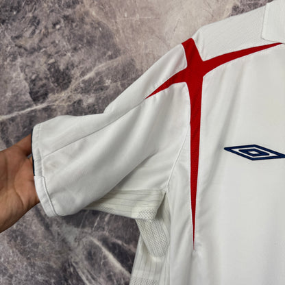 England 2005-2007 Home Jersey — Lampard #8 XL