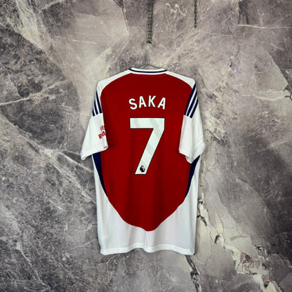 Arsenal 2024-2025 Home Jersey — Saka #7 L