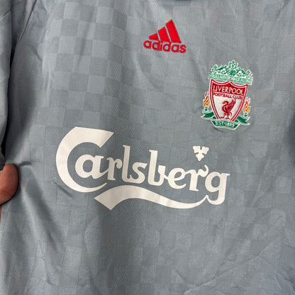 Liverpool 2008-2009 Away Jersey — Gerrard #8 M
