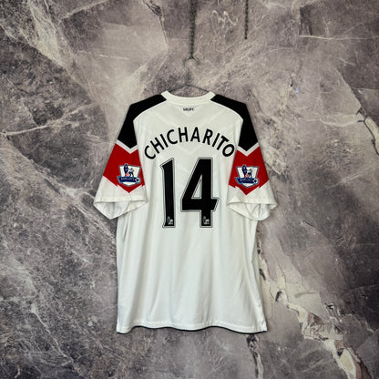 Manchester United 2010-2011 Away Jersey — Chicharito #14 2XL