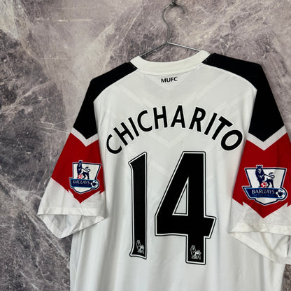 Manchester United 2010-2011 Away Jersey — Chicharito #14 2XL