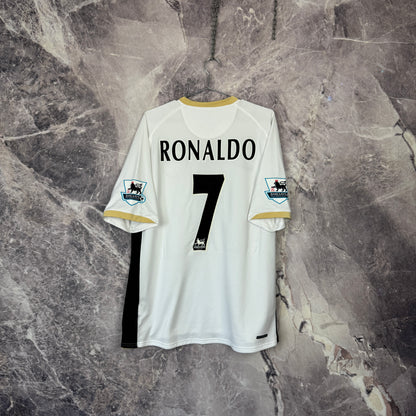 Manchester United 2006-2007 Away Jersey — Ronaldo #7 XL