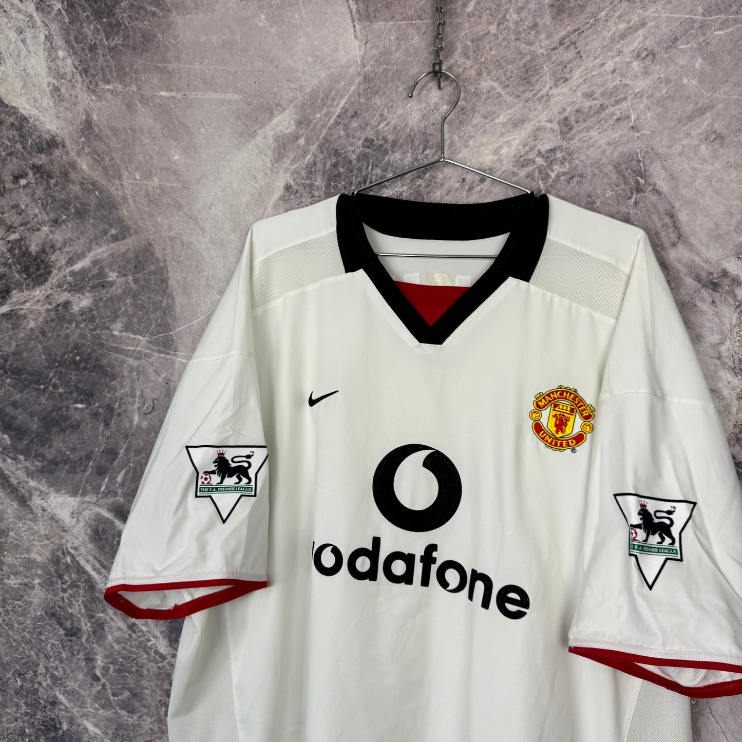 Manchester United 2002-2003 Away Jersey — Beckham #7 XL