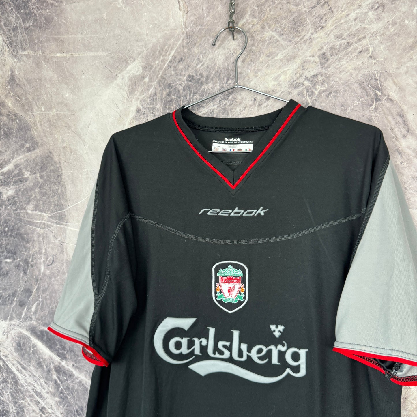 Liverpool 2003-2004 Third Jersey — Gerrard #17 M