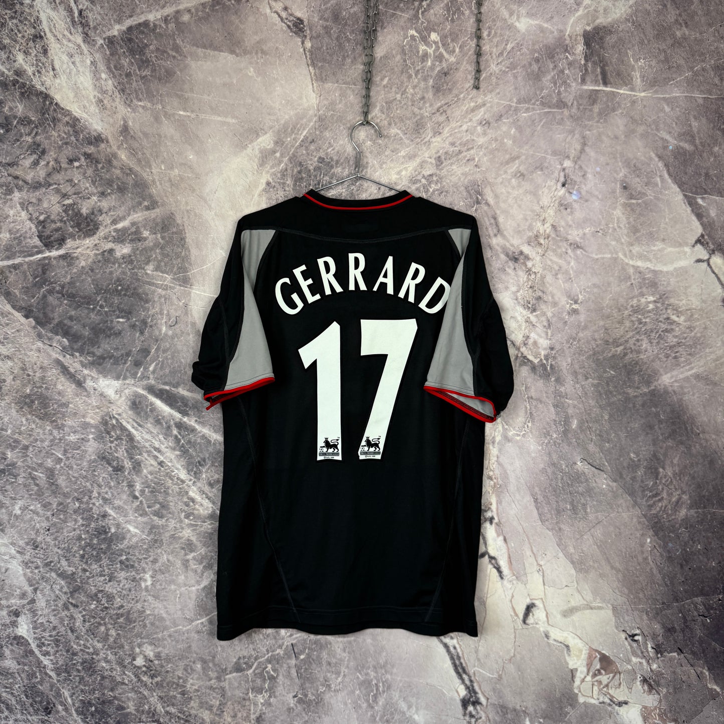 Liverpool 2003-2004 Third Jersey — Gerrard #17 M