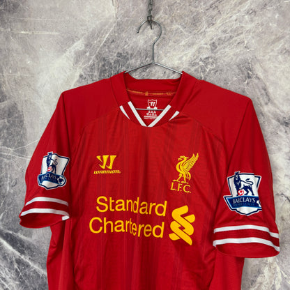 Liverpool 2013-2014 Home Jersey — Suarez #7 M