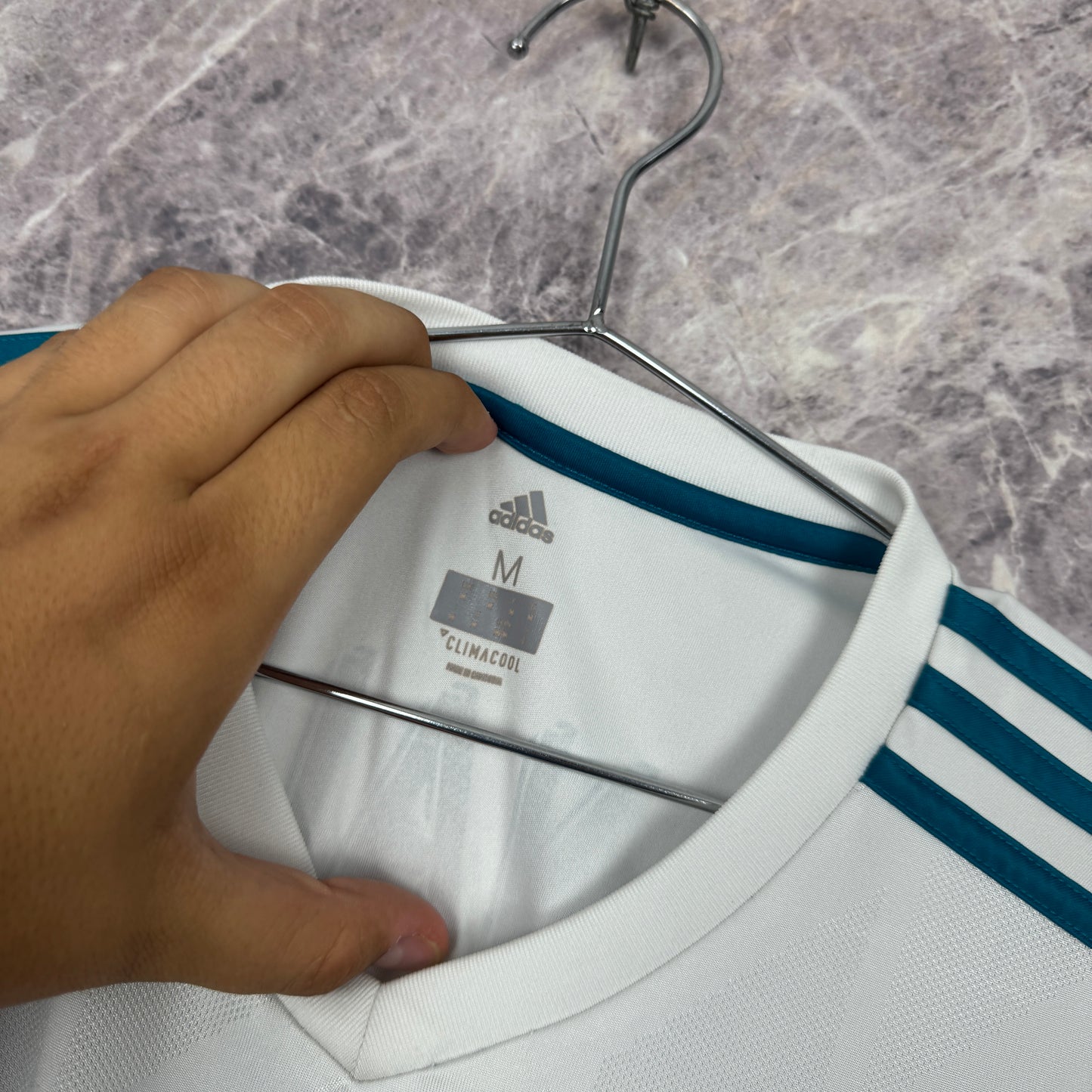Real Madrid 2017-2018 Home Jersey — Ronaldo #7 M