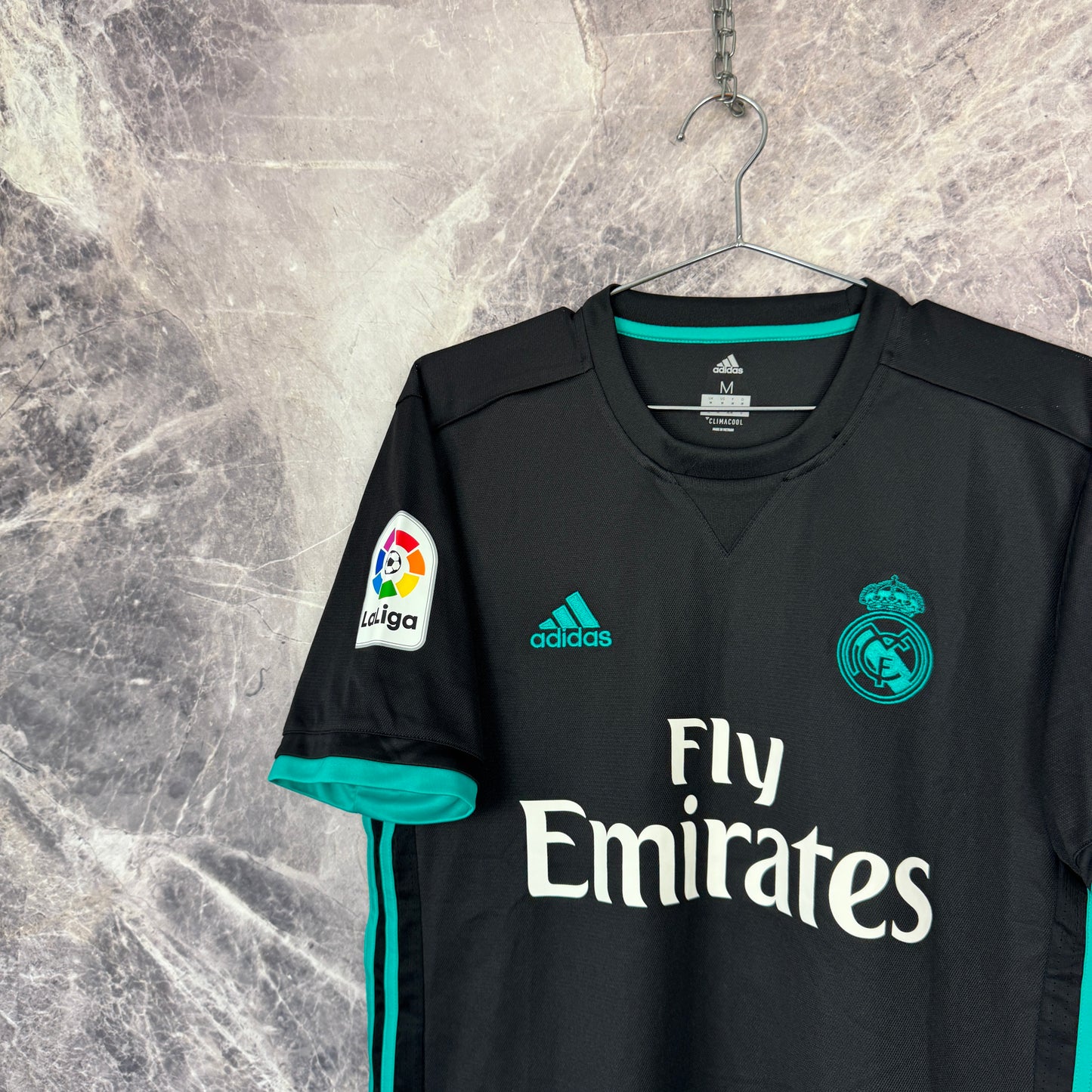 Real Madrid 2017-2018 Away Jersey — Ronaldo #7 M