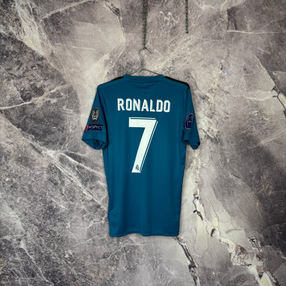 Real Madrid 2017-2018 Third Jersey — Ronaldo #7 S