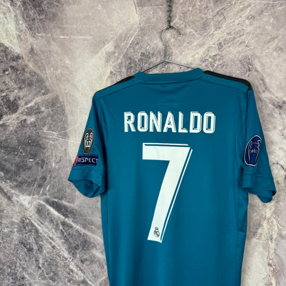 Real Madrid 2017-2018 Third Jersey — Ronaldo #7 S