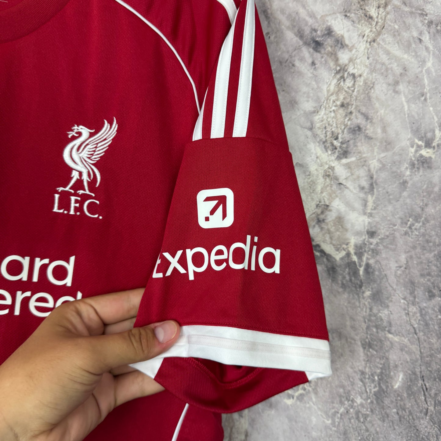 Liverpool 2025-2026 Home Jersey — M.Salah #11 XL