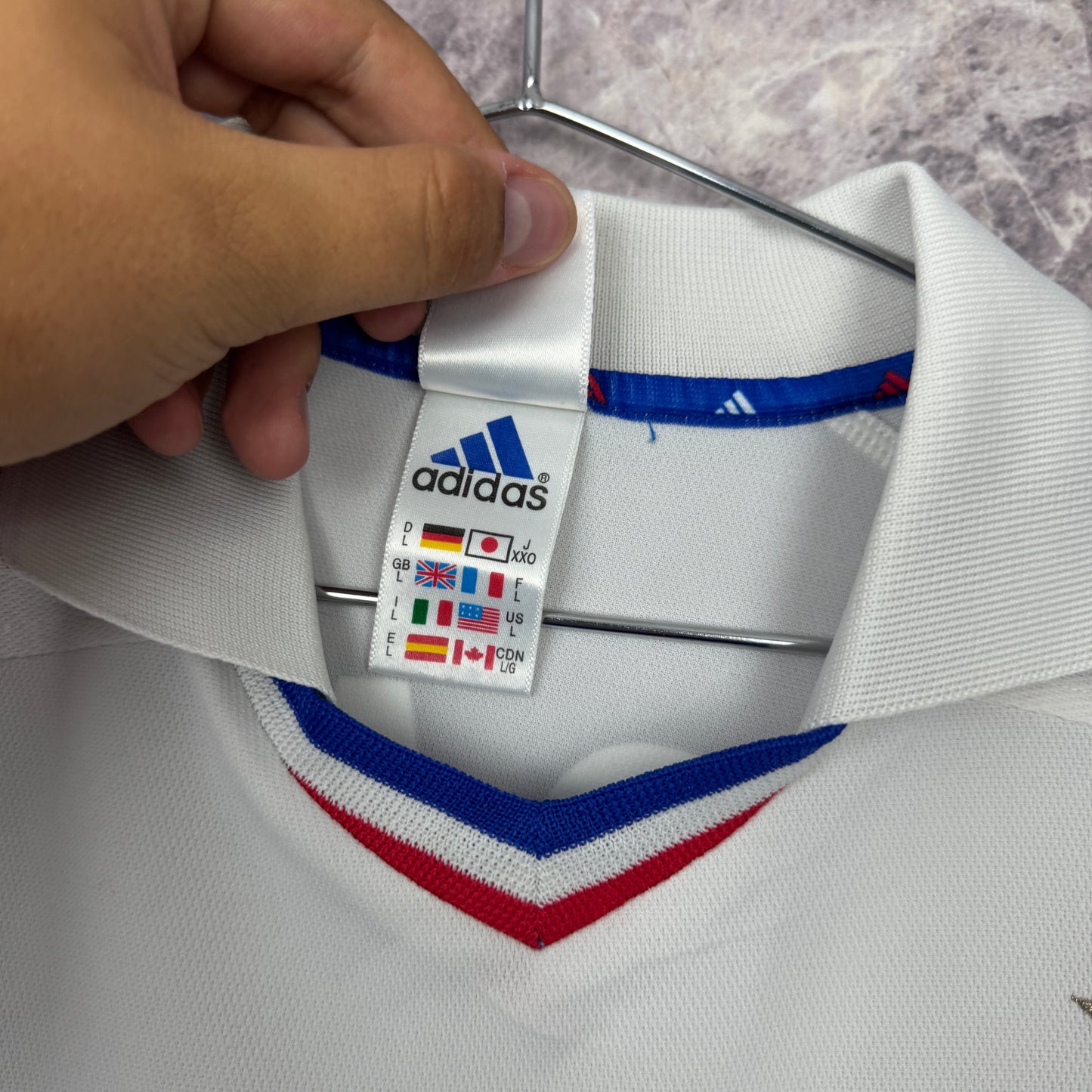 France 2000 Away Jersey — Zidane #10 L