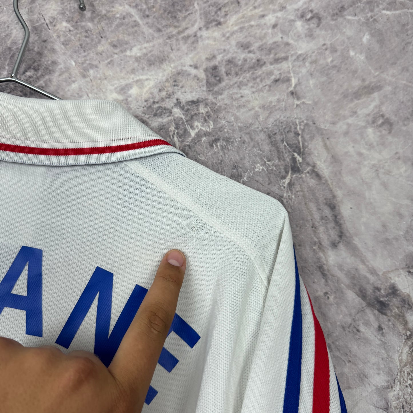 France 2000 Away Jersey — Zidane #10 L