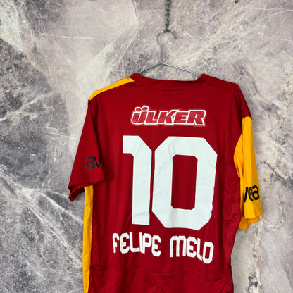 Galatasaray 2011-2012 Home Jersey — Felipe Melo #10 L