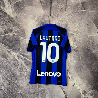 Inter Milan 2022-2023 Home Jersey — Lautaro #10 S