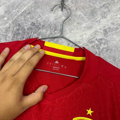 Spain 2016 Home Jersey — Ramos #15 L