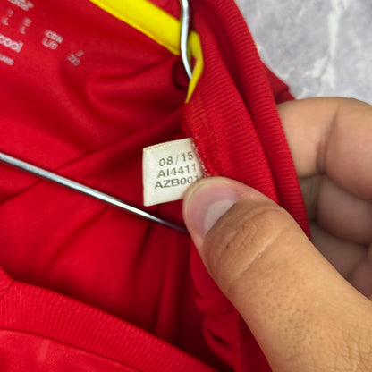 Spain 2016 Home Jersey — Ramos #15 L