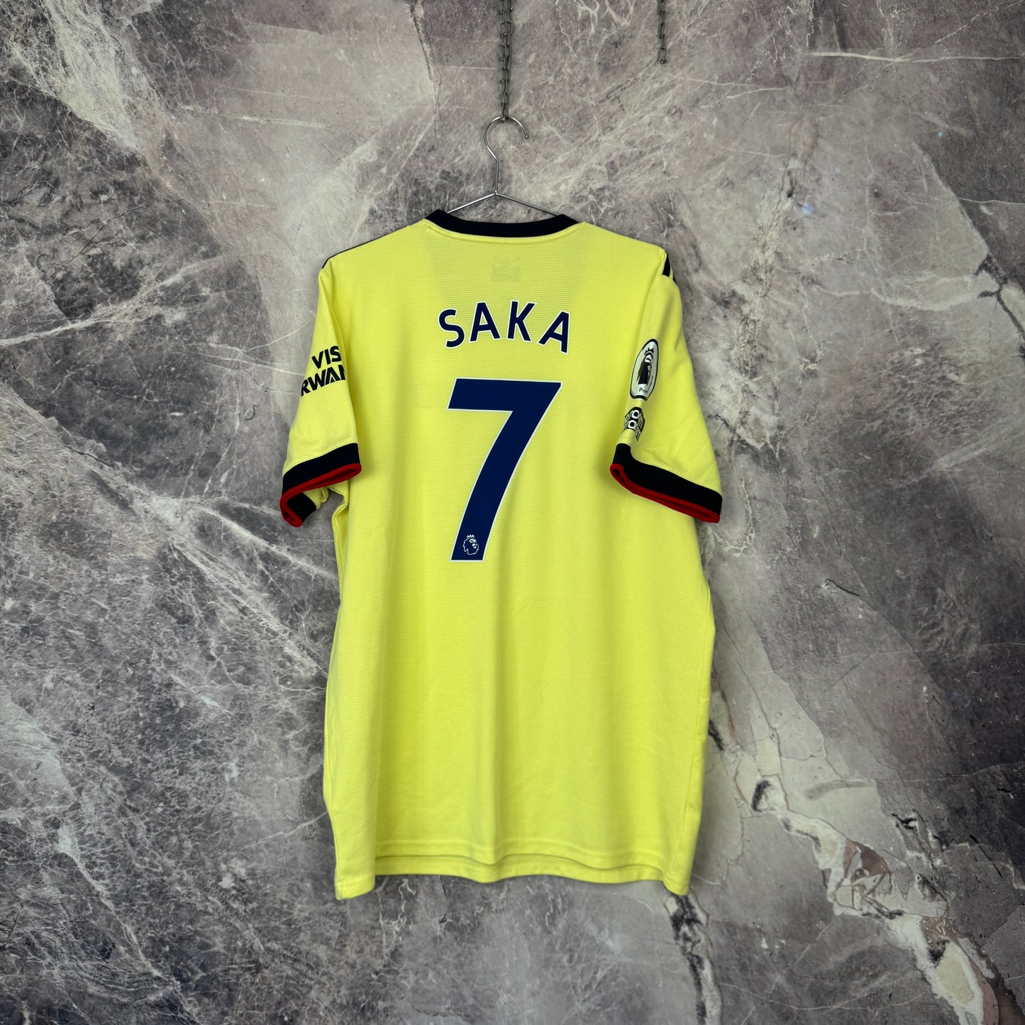 Arsenal 2021-2022 Away Jersey — Saka #7 XL