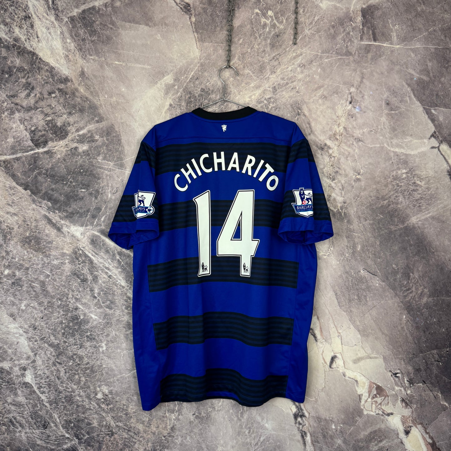 Manchester United 2011-2012 Away Jersey — Chicharito #14 XXL