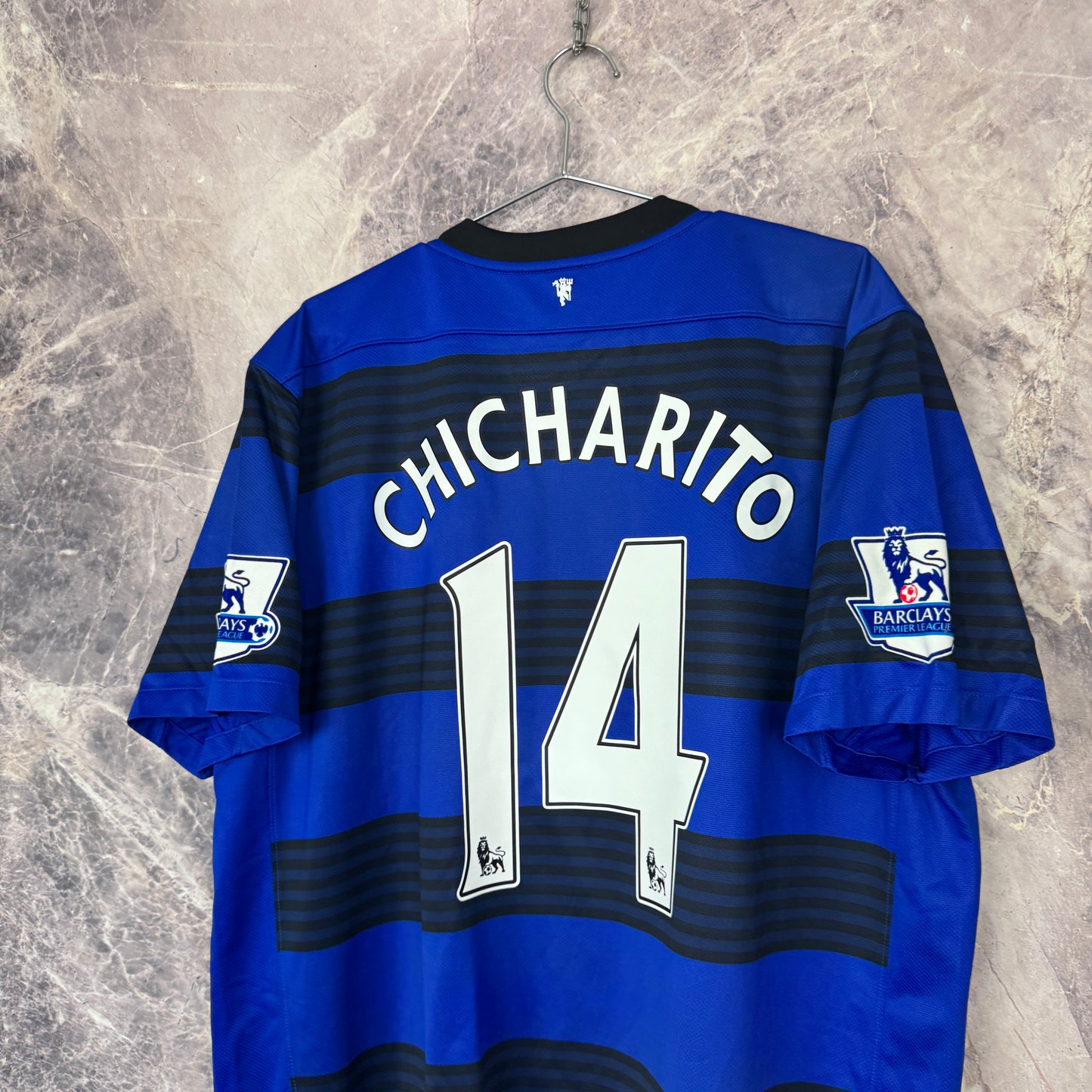 Manchester United 2011-2012 Away Jersey — Chicharito #14 XXL
