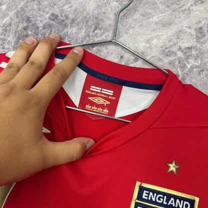 England 2006 Away Jersey — Beckham #7 L