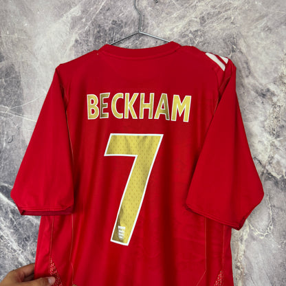 England 2006 Away Jersey — Beckham #7 L