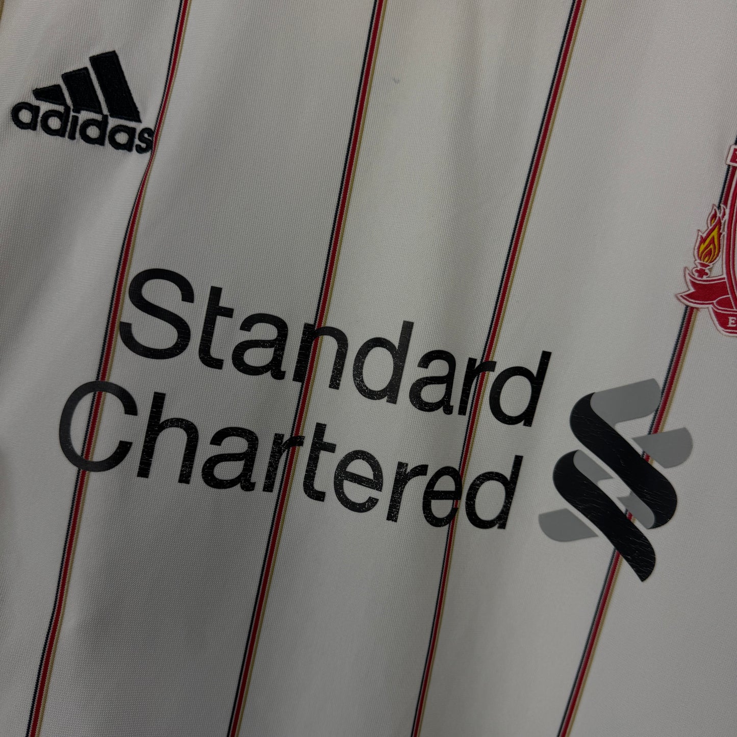 Liverpool 2010-2011 Away Jersey — Suarez #7 3XL