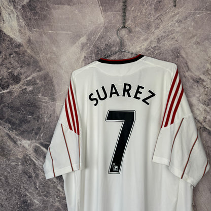Liverpool 2010-2011 Away Jersey — Suarez #7 3XL