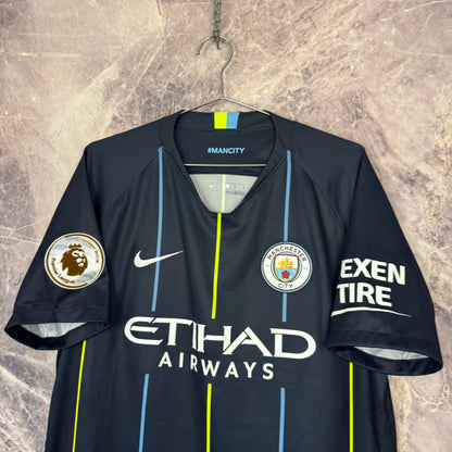 Manchester City 2018-2019 Away Jersey — Kompany #4 L