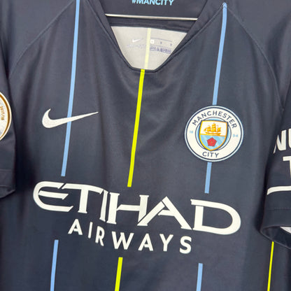 Manchester City 2018-2019 Away Jersey — Kompany #4 L