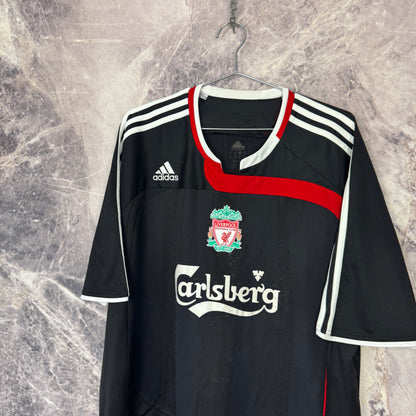Liverpool 2007-2008 Away Jersey — Torres #9 XL