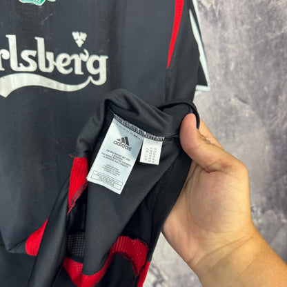 Liverpool 2007-2008 Away Jersey — Torres #9 XL