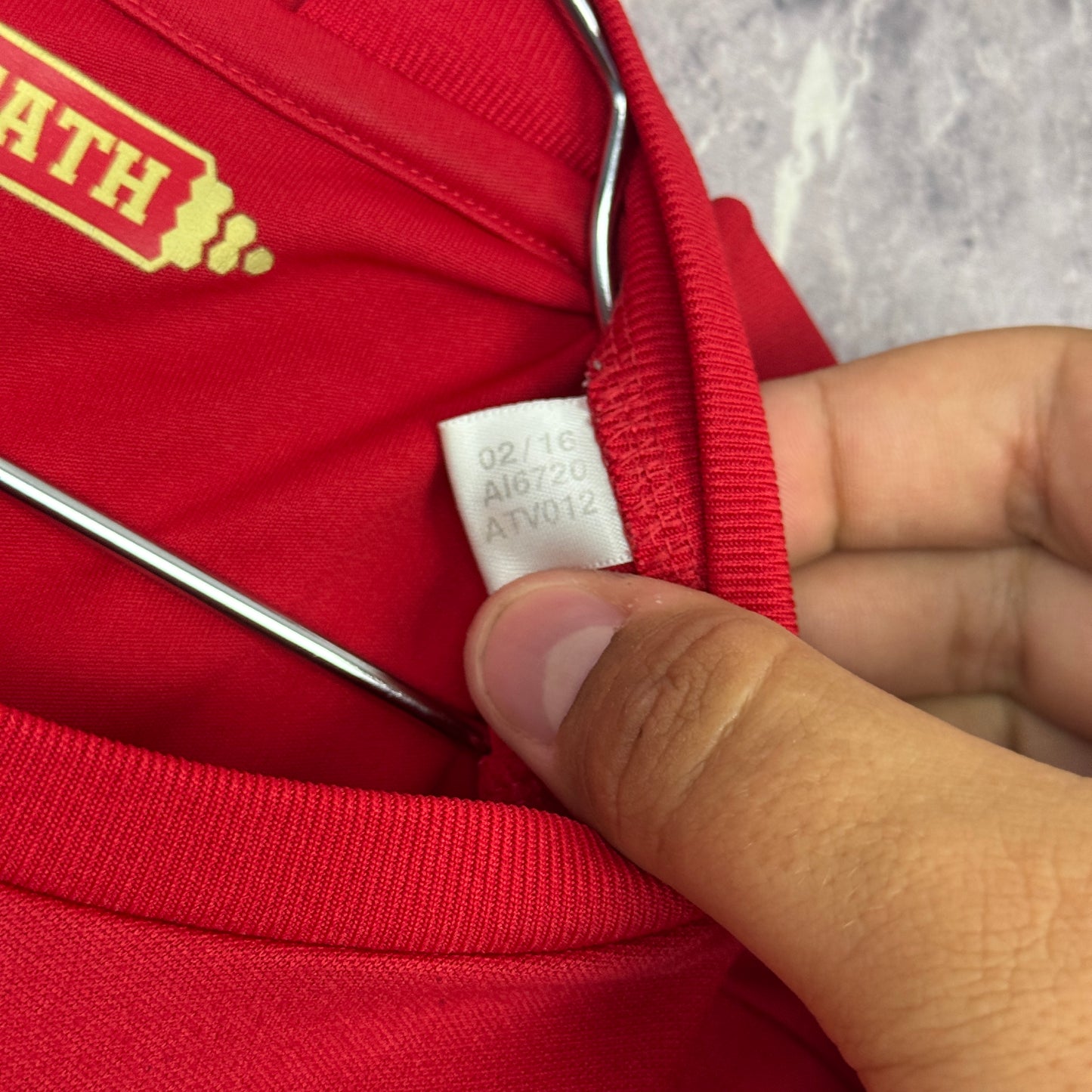 Manchester United 2016-2017 Home Jersey — Rooney #10 L
