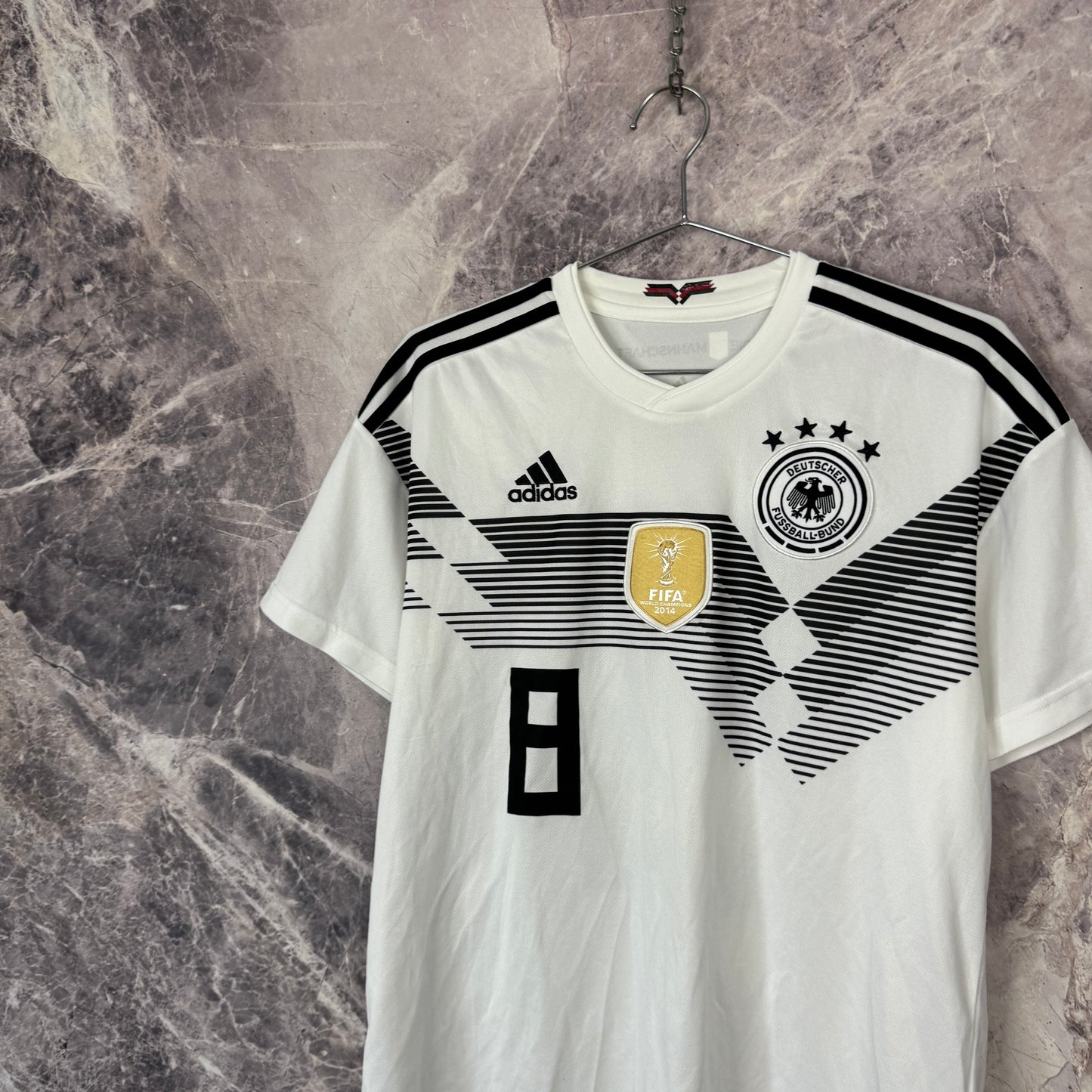Germany 2018 World Cup Home Jersey — Kroos #8 M