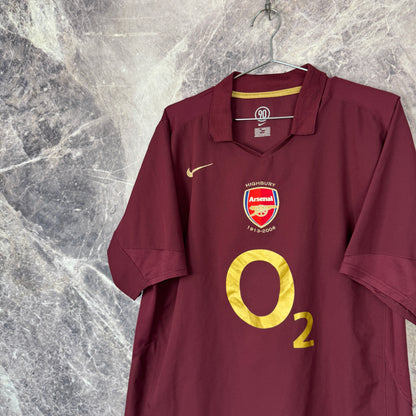 Arsenal 2005-2006 Home Jersey — Reyes #9 L