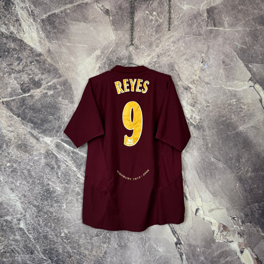 Arsenal 2005-2006 Home Jersey — Reyes #9 L