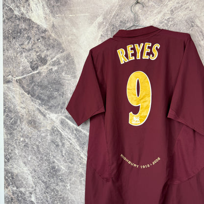 Arsenal 2005-2006 Home Jersey — Reyes #9 L