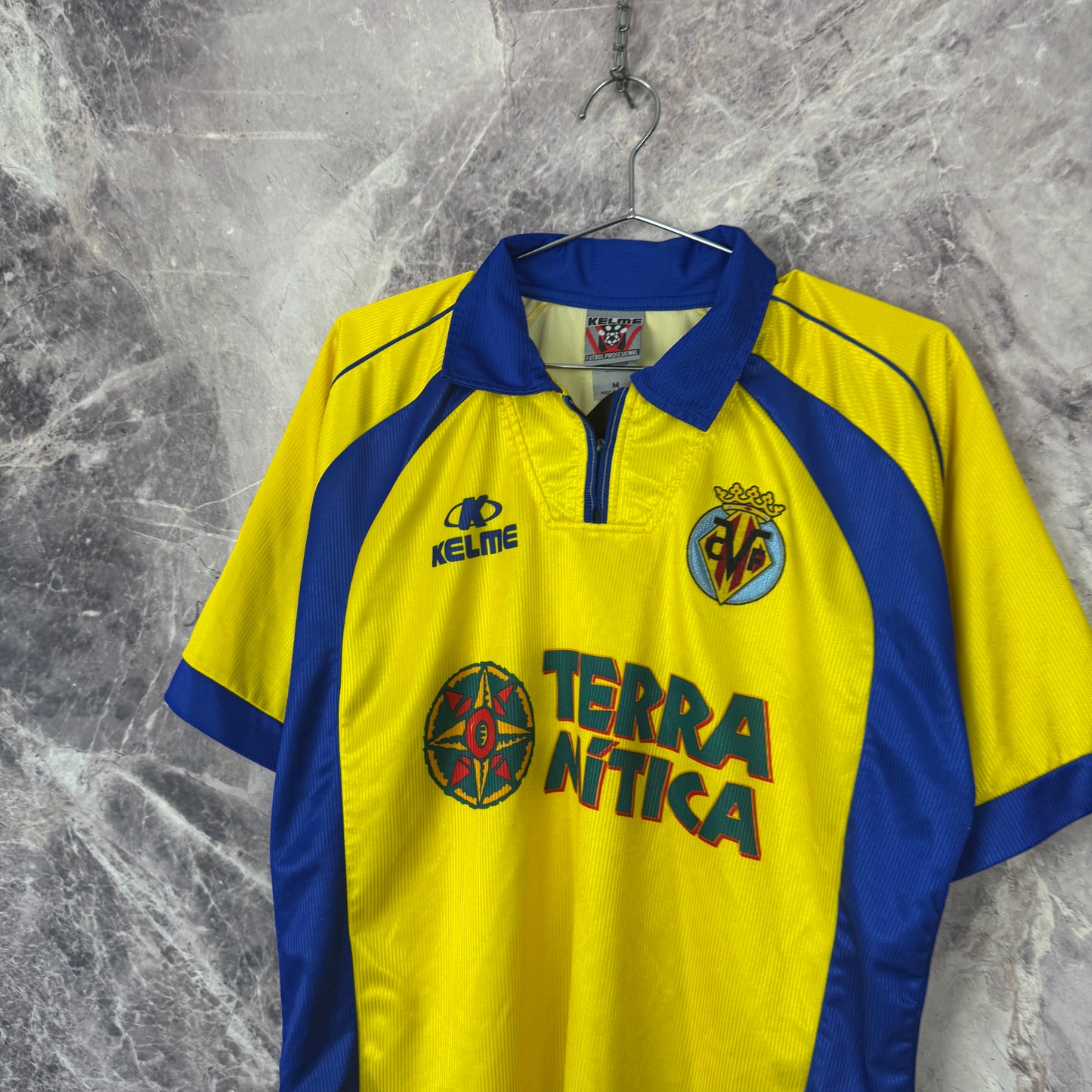 Villarreal CF 1999-2000 Home Jersey — M