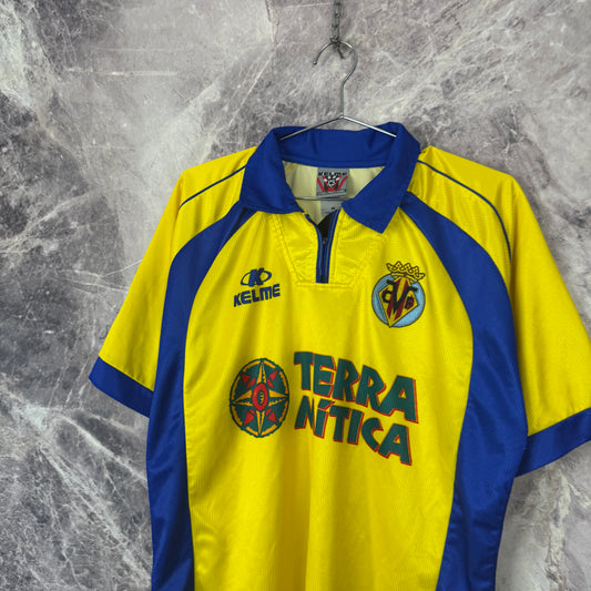 Villarreal CF 1999-2000 Home Jersey — M