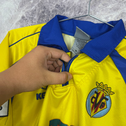 Villarreal CF 1999-2000 Home Jersey — M