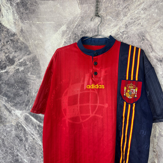 Spain 1996-1998 Home Jersey — L