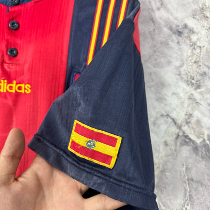 Spain 1996-1998 Home Jersey — L