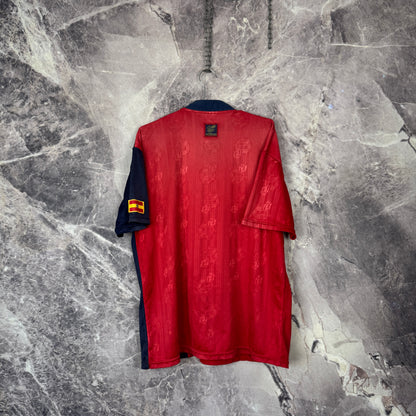 Spain 1996-1998 Home Jersey — L