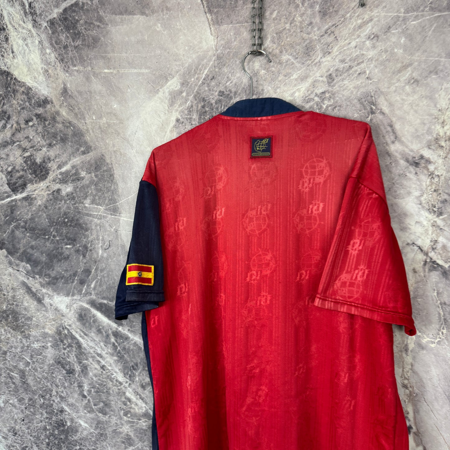 Spain 1996-1998 Home Jersey — L