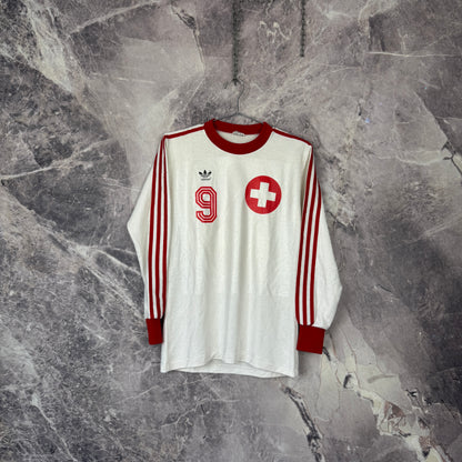 Switzerland 1978 Home Jersey — #9 M