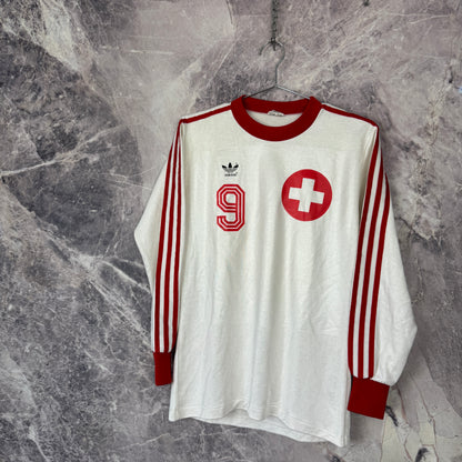 Switzerland 1978 Home Jersey — #9 M