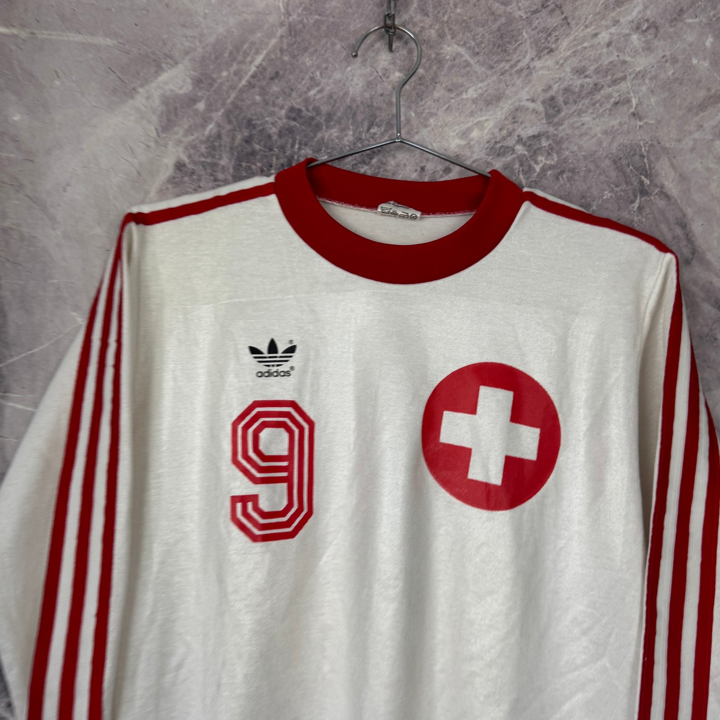 Switzerland 1978 Home Jersey — #9 M