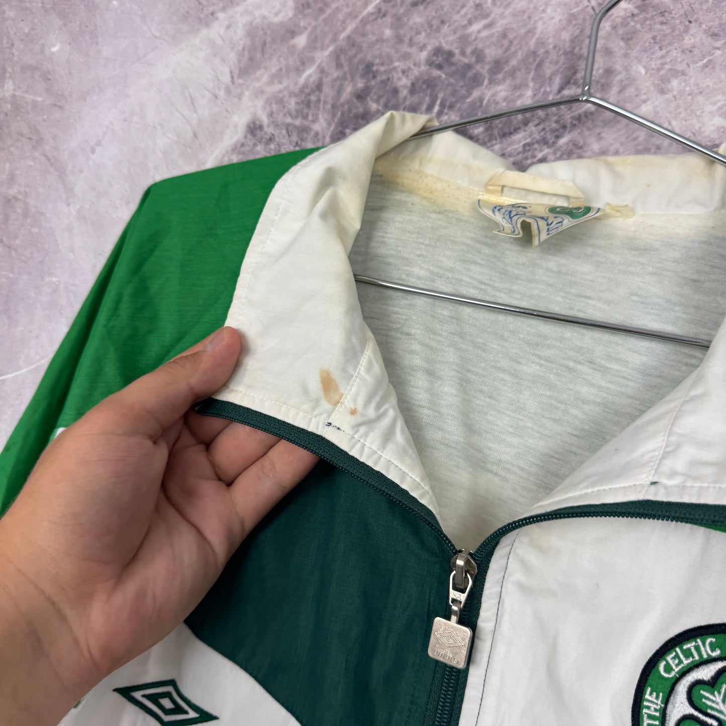 Celtic Vintage Track Jacket — Umbro — L