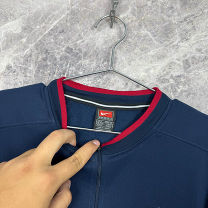 FC Barcelona 1998-1999 Training 1/4 Zip Top — M