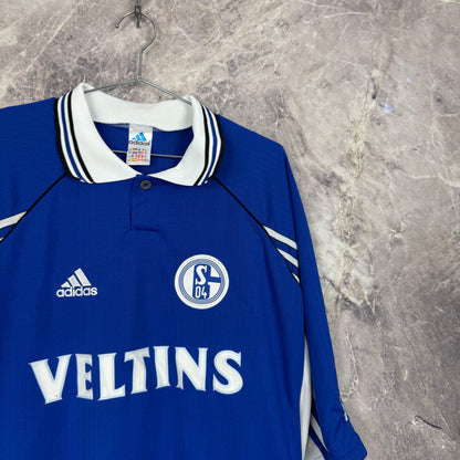 FC Schalke 04 1998-2000 Home Jersey — 2XL